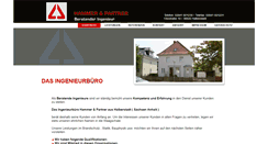 Desktop Screenshot of hammer-partner.de