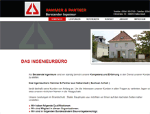 Tablet Screenshot of hammer-partner.de